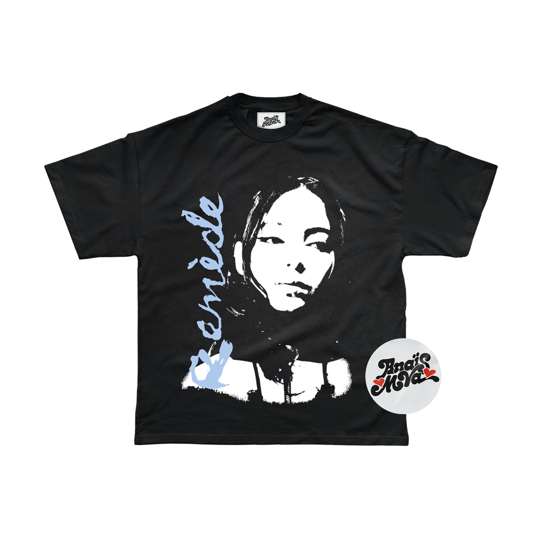 T-shirt « REMEDE » noir + sticker